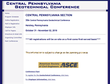 Tablet Screenshot of central-pa-asce-geotech.org